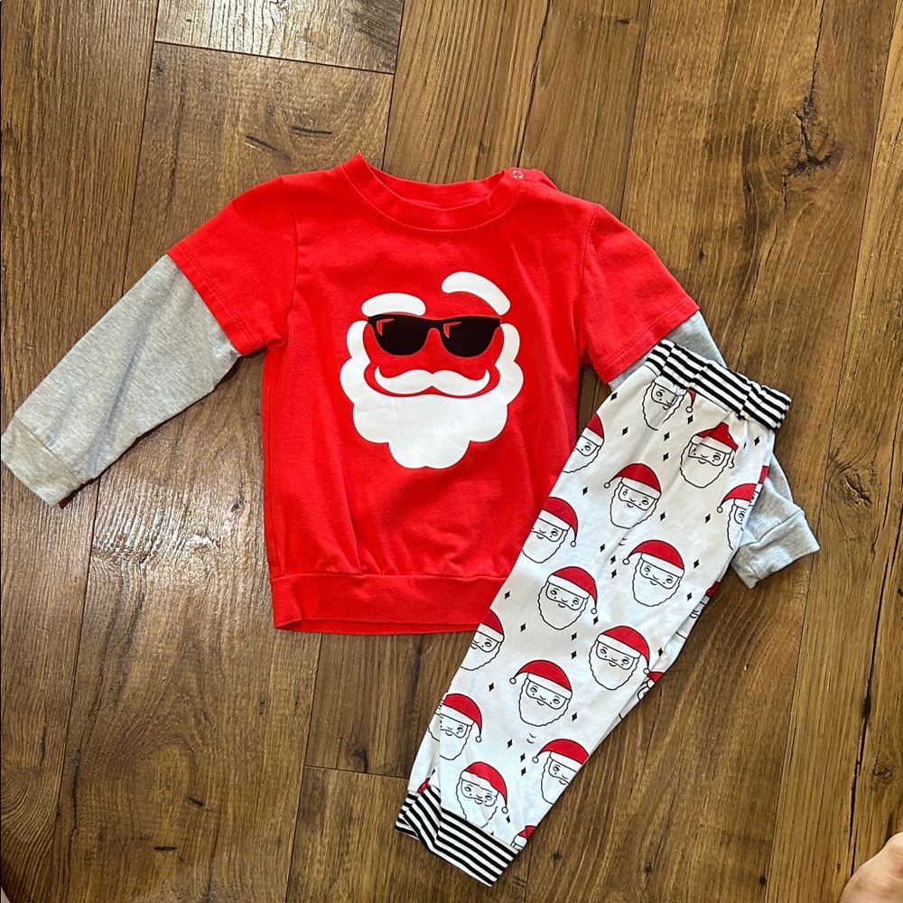 Red Santa set